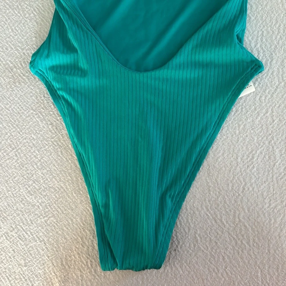 Vitamin A Spearmint SuperRib Alia One Piece, Size X-Small, $175